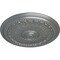 Ekena Millwork Brunswick Ceiling Medallion (Fits Canopies up to 4 1/2"), Hand-Painted Platinum, 27"OD x 2 1/2"P CM27BRPLS - alternate 3